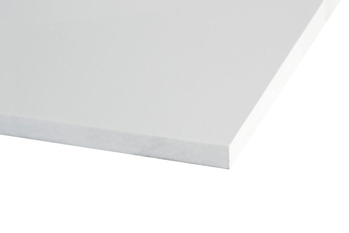 Foamlux PVC skumplade 10 mm, 1000 x 750 mm